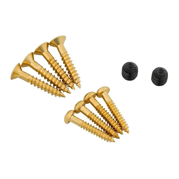 Bigsby screw pack, gold plated