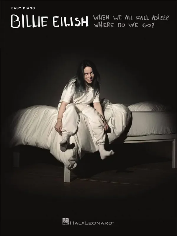 Billie Eilish When We All Fall Asleep, Where Do We Go? Easy Piano