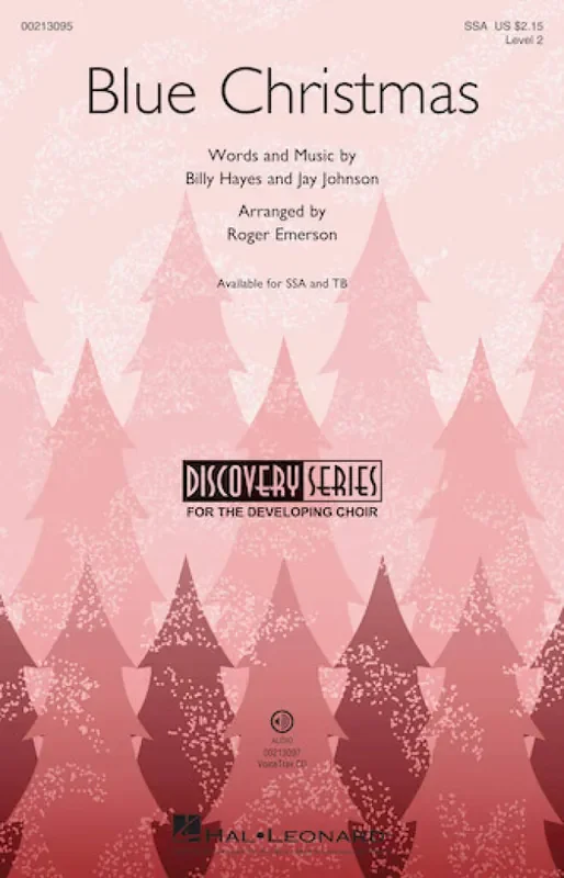 Billy Hayes Blue Christmas (Arr. Roger Emerson) Frauenchor mit Begleitung