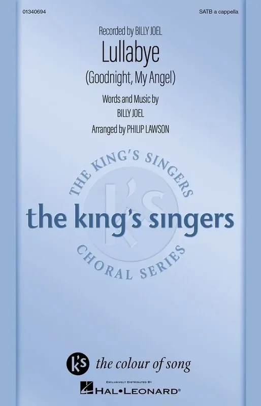 Billy Joel Lullabye (Goodnight, My Angel) (Arr. Philip Lawson) Gemischter Chor A cappella