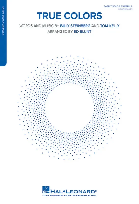 Billy Steinberg True Colors (Arr. Ed Blunt) Gemischter Chor A cappella