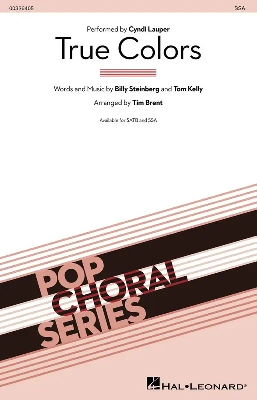 Billy Steinberg True Colors (Arr. Tim Brent) Frauenchor mit Begleitung