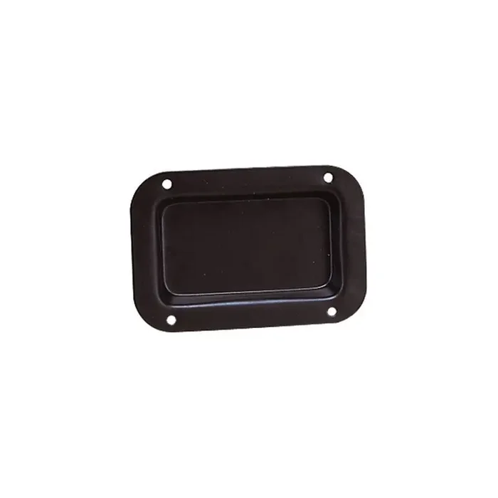 Black Metal Connector Dish, no holes