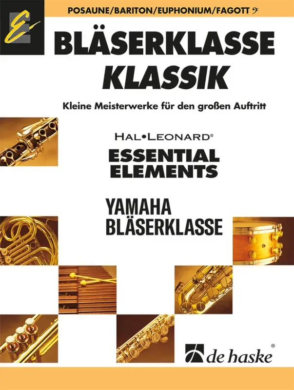 Bläserklasse KLASSIK – Posaune/Bariton BC (Arr. Jan de Haan) Blasorchester