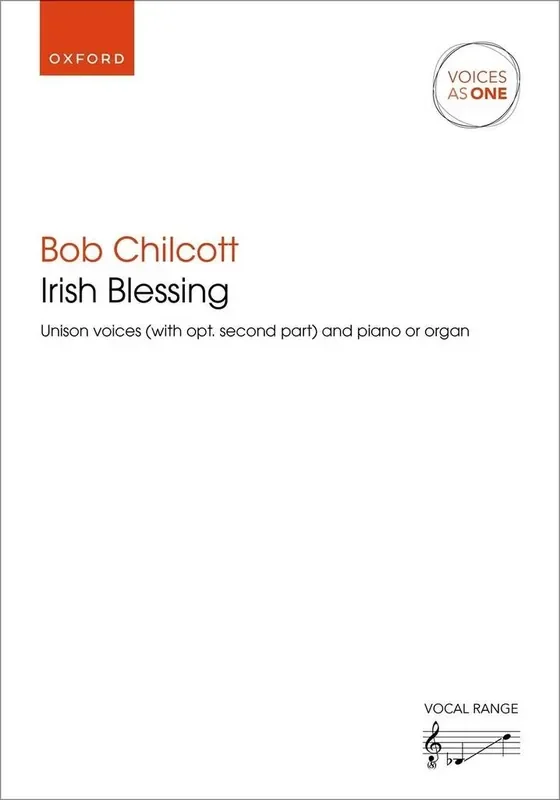 Bob Chilcott Irish Blessing Gemischter Chor mit Klavier/Orgel