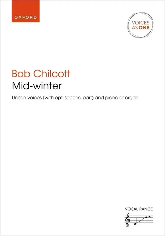 Bob Chilcott Mid-winter Gemischter Chor mit Klavier/Orgel