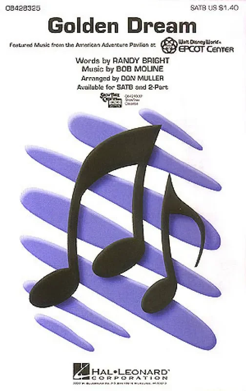 Bob Moline Golden Dream (Arr. Don Muller) Gemischter Chor mit Begleitung