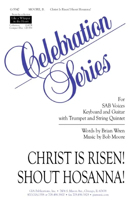 Bob Moore Christ Is Risen! Shout Hosanna! Gemischter Chor mit Klavier/Orgel