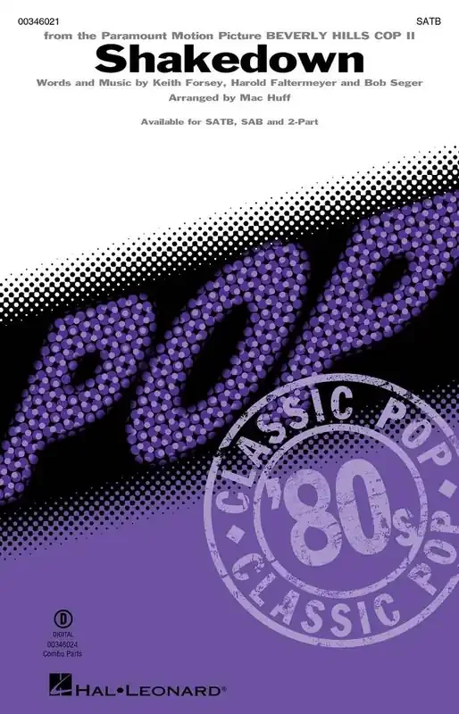 Bob Seger Shakedown (Arr. Mac Huff) Gemischter Chor mit Begleitung