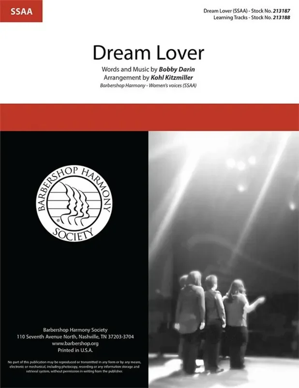 Bobby Darin Dream Lover (Arr. Kohl Kitzmiller) Frauenchor A cappella