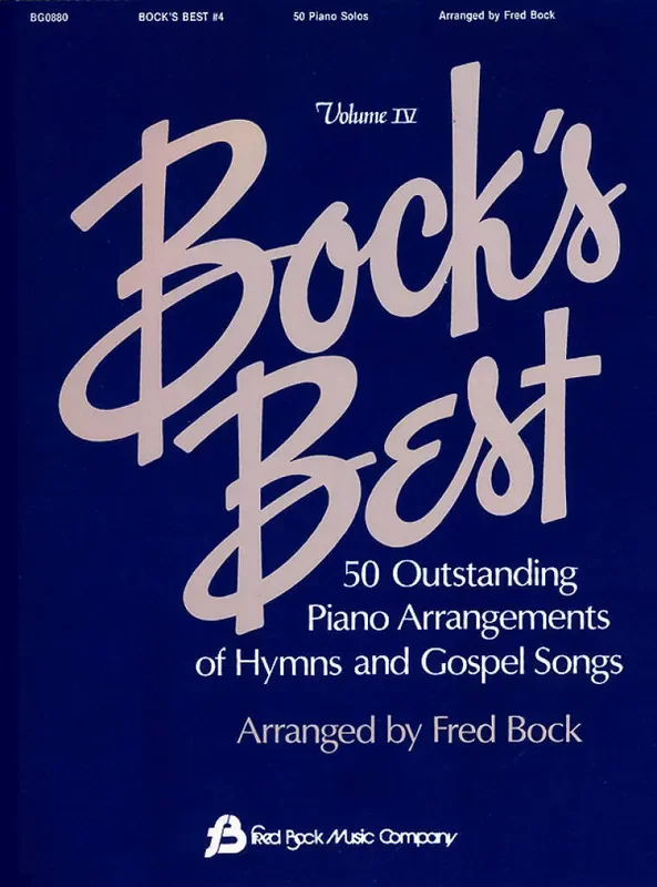 Bock´s Best Vol 4 Pno Solos Hymns And Gospel Songs Klavier Solo