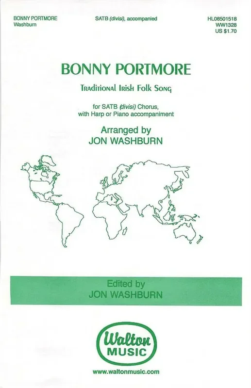 Bonny Portmore (Arr. Jon Washburn) Gemischter Chor mit Begleitung