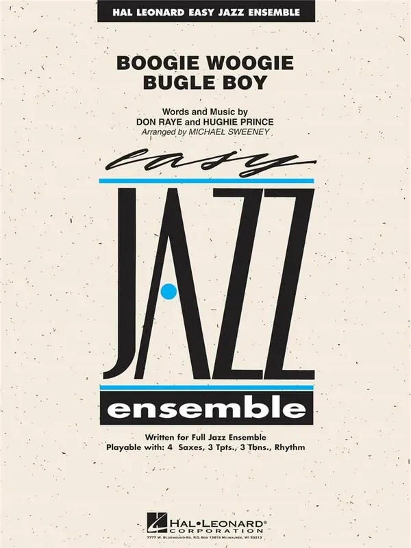 Boogie Woogie Bugle Boy (Arr. Michael Sweeney) Jazz Ensemble