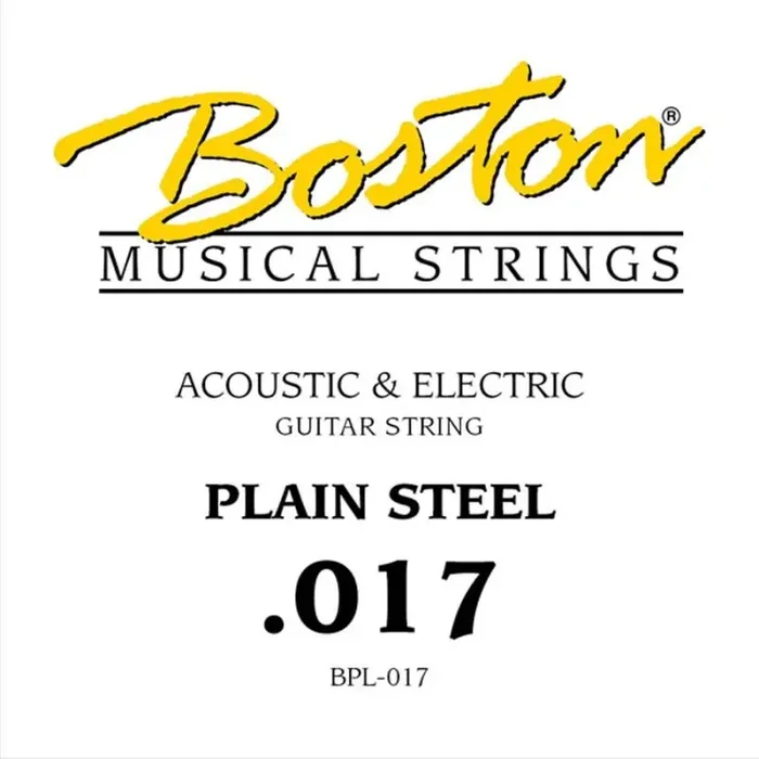Boston .017 snaar, plain steel