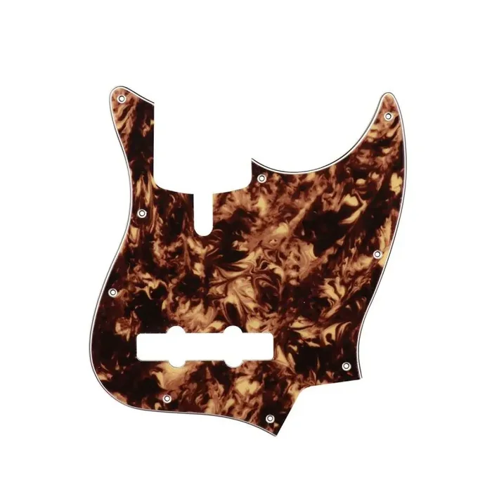 Boston pickguard, Sire Marcus Miller V-series, 3 ply, marble yellow