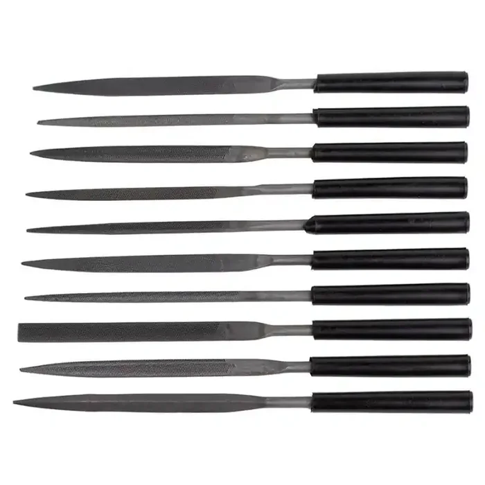 Boston Precision Tools needle file set 160x4mm – 10 pcs