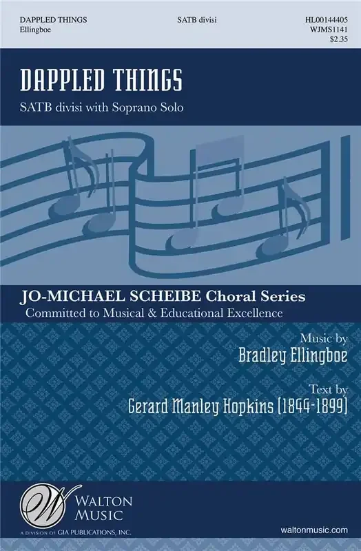 Bradley Ellingboe Dappled Things Gemischter Chor A cappella