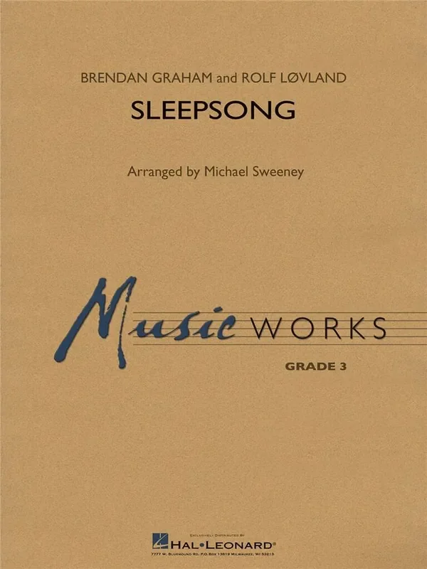 Brendan Graham Sleepsong (Arr. Michael Sweeney) Blasorchester