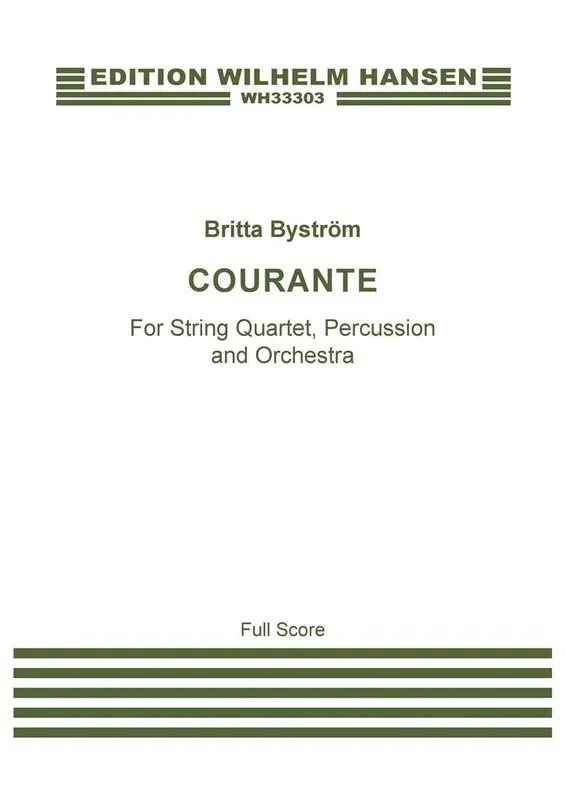 Britta Byström Courante Orchester