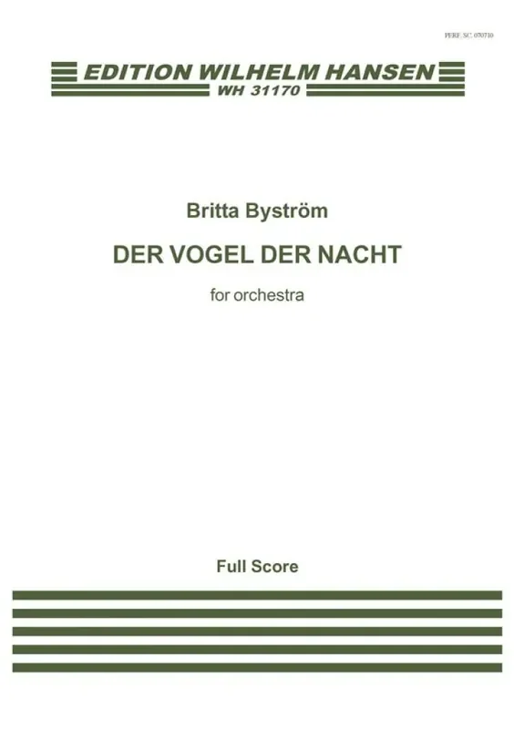 Britta Byström Der Vogel Der Nacht Orchester