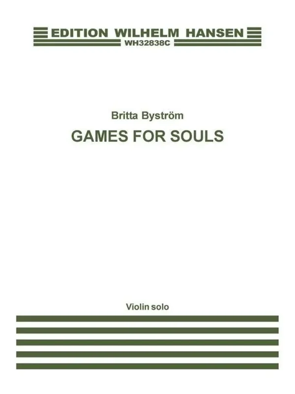 Britta Byström Games For Souls Orchester mit Solo