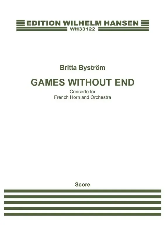 Britta Byström Games Without End Kammerensemble