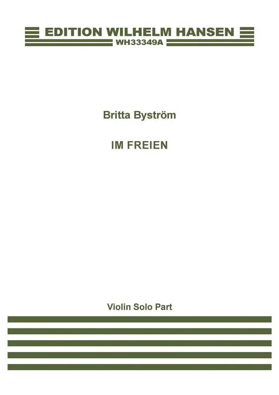 Britta Byström Im Freien Streichorchester mit Solo