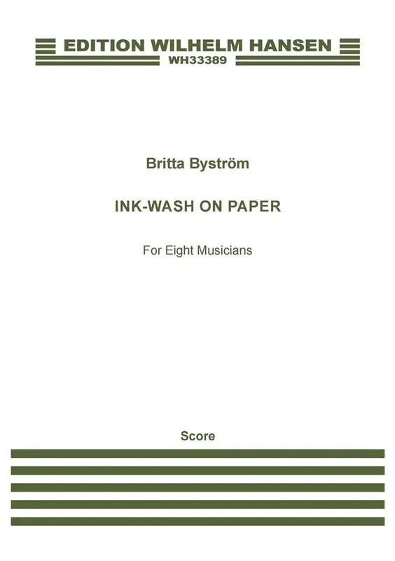 Britta Byström Ink-Wash On Paper Kammerensemble