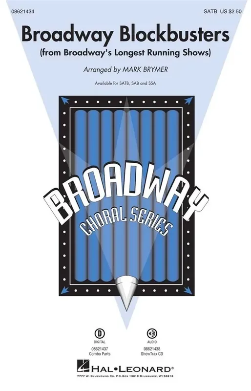 Broadway Blockbusters Medley (SATB) (Arr. Mark Brymer) Gemischter Chor mit Begleitung