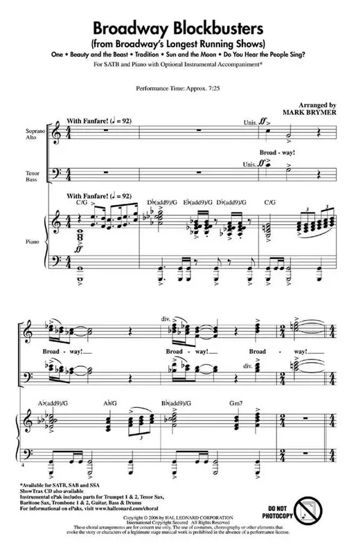 Broadway Blockbusters