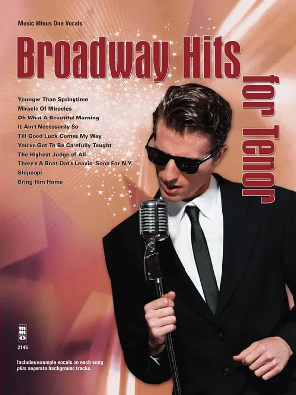 Broadway Hits for Tenor Gesang Solo