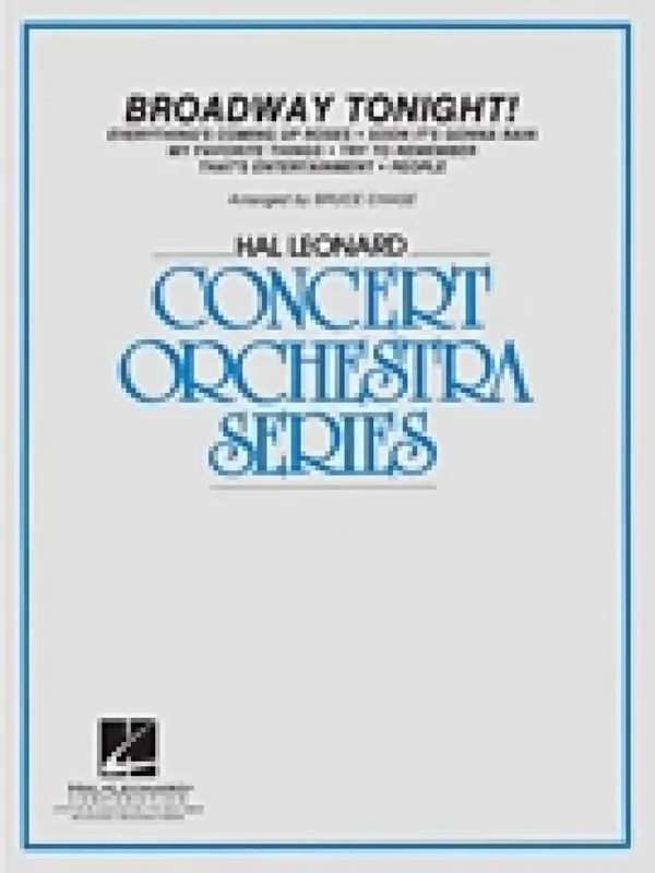 Broadway Tonight (Arr. Bruce Chase) Orchester
