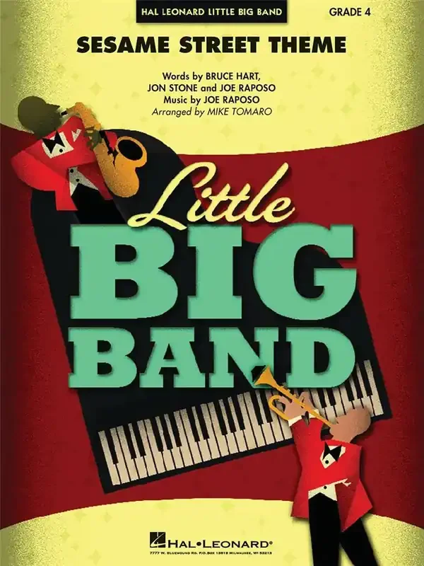 Bruce Hart Sesame Street Theme (Arr. Mike Tomaro) Jazz Ensemble