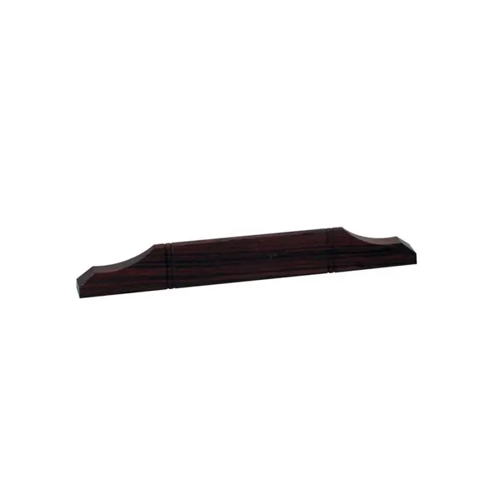 Brug voor mandolin, pallisander, geen kam, voor vlakke top