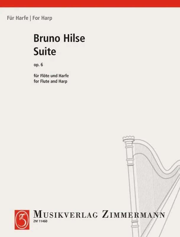 Bruno Hilse Suite op. 6 Flöte mit Begleitung
