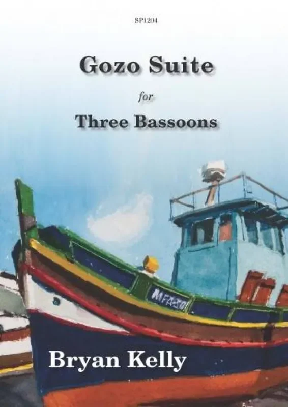 Bryan Kelly Gozo Suite for Three Bassoons Fagott Ensemble