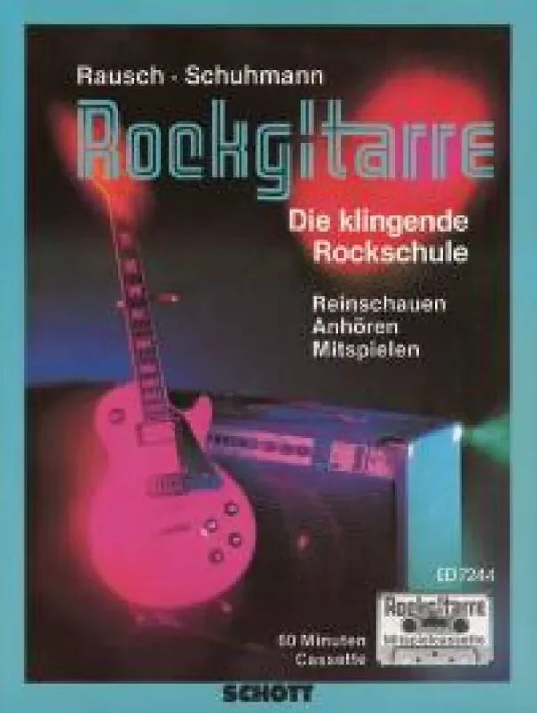 Bugie Rausch Rockgitarre +Cass. Gitarre Solo