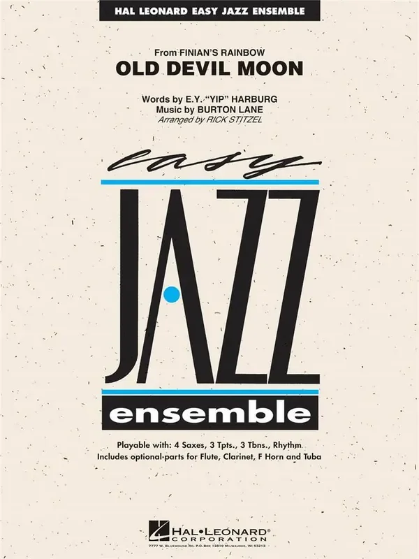 Burton Lane Old Devil Moon (Arr. Rick Stitzel) Jazz Ensemble