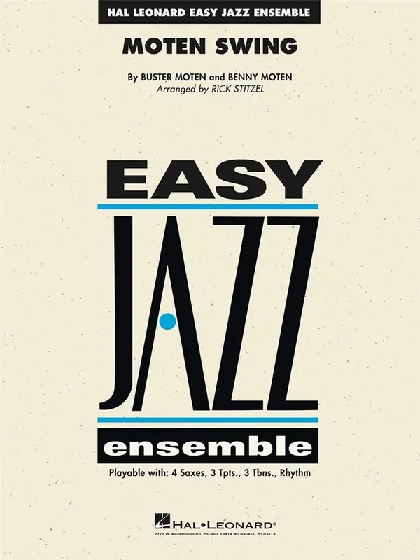 Buster Moten Moten Swing (Arr. Rick Stitzel) Jazz Ensemble