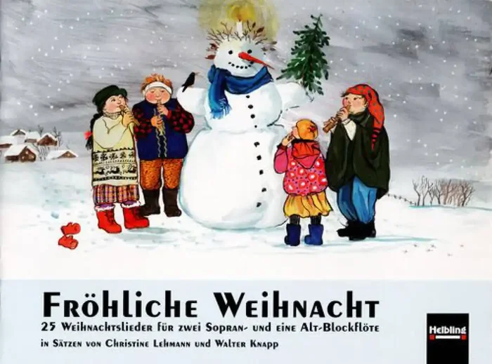 C. Lehmann Fröhliche Weihnacht Blockflöte Ensemble