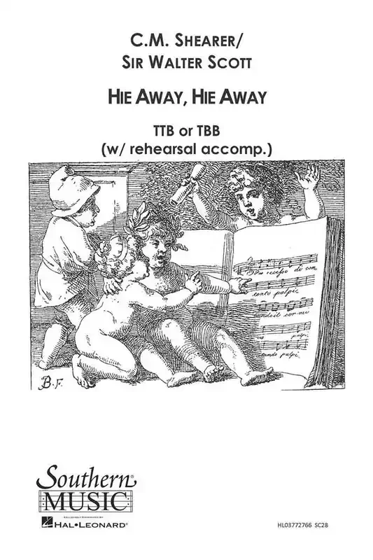 C.M Shearer Hie Away, Hie Away Männerchor mit Begleitung