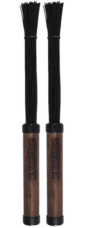 Cajon Brush Pair – Dark Finish