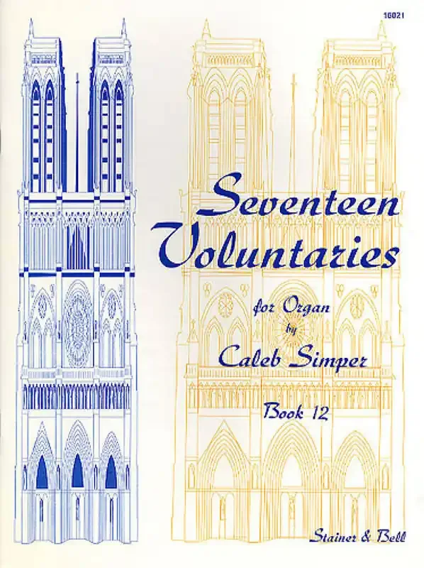 Caleb Simper Seventeen Voluntaries Orgel