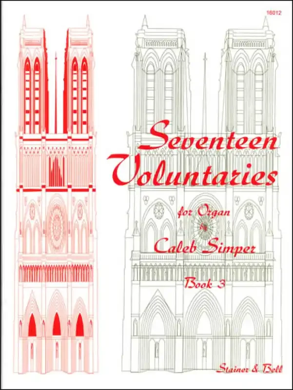 Caleb Simper Seventeen Voluntaries Orgel