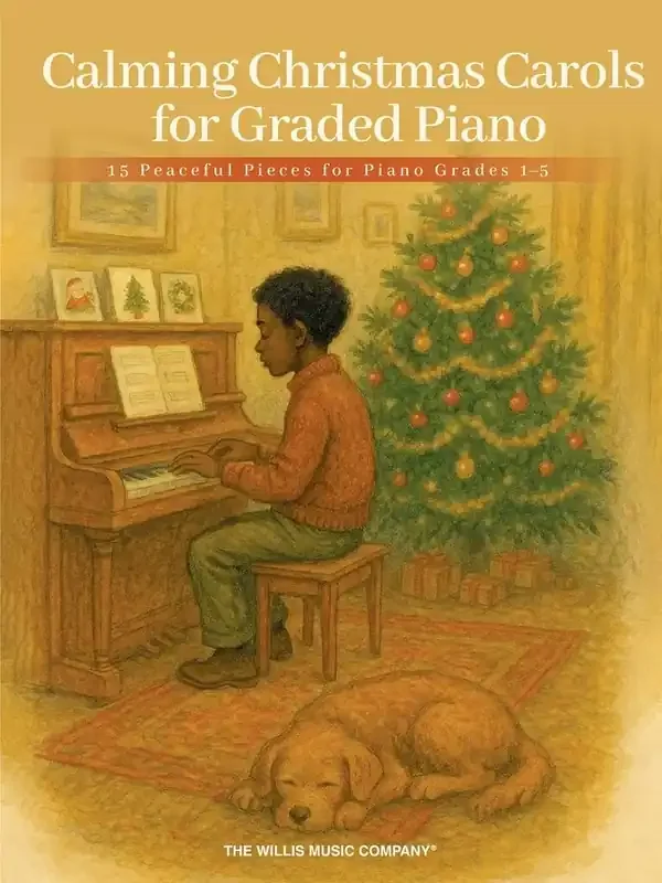 Calming Christmas Carols for Graded Piano