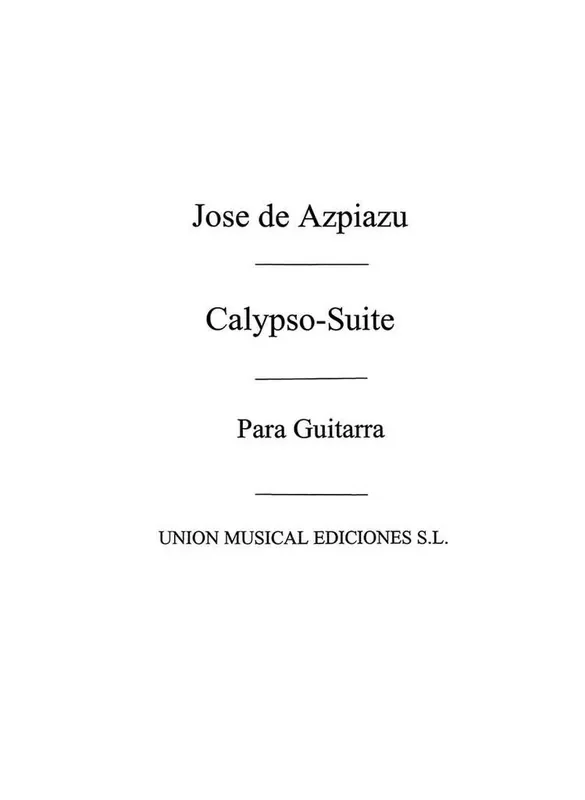 Calypso Suite Gitarre Solo