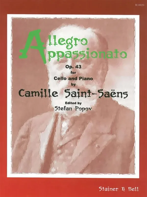 Camille Saint-Saëns Allegro Appassionato Op. 43 For Cello And Piano Cello mit Begleitung