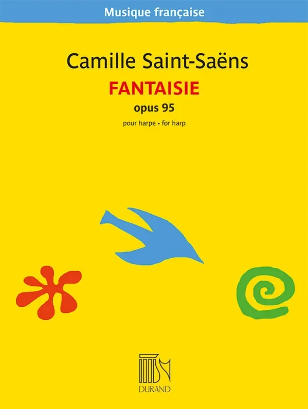 Camille Saint-Saëns Fantaisie pour harpe opus 95 Harfe Solo