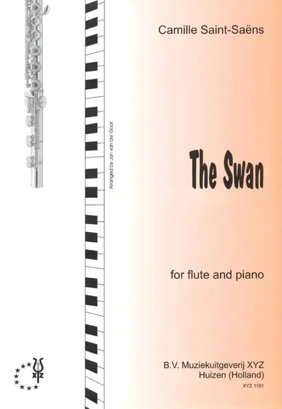 Camille Saint-Saëns The Swan Flöte mit Begleitung