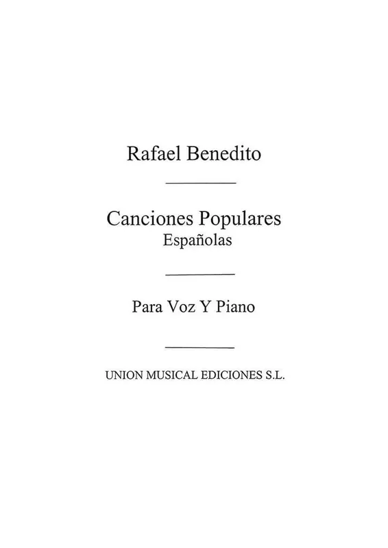 Canciones Pop Espanolas Vol.4 Gesang Solo